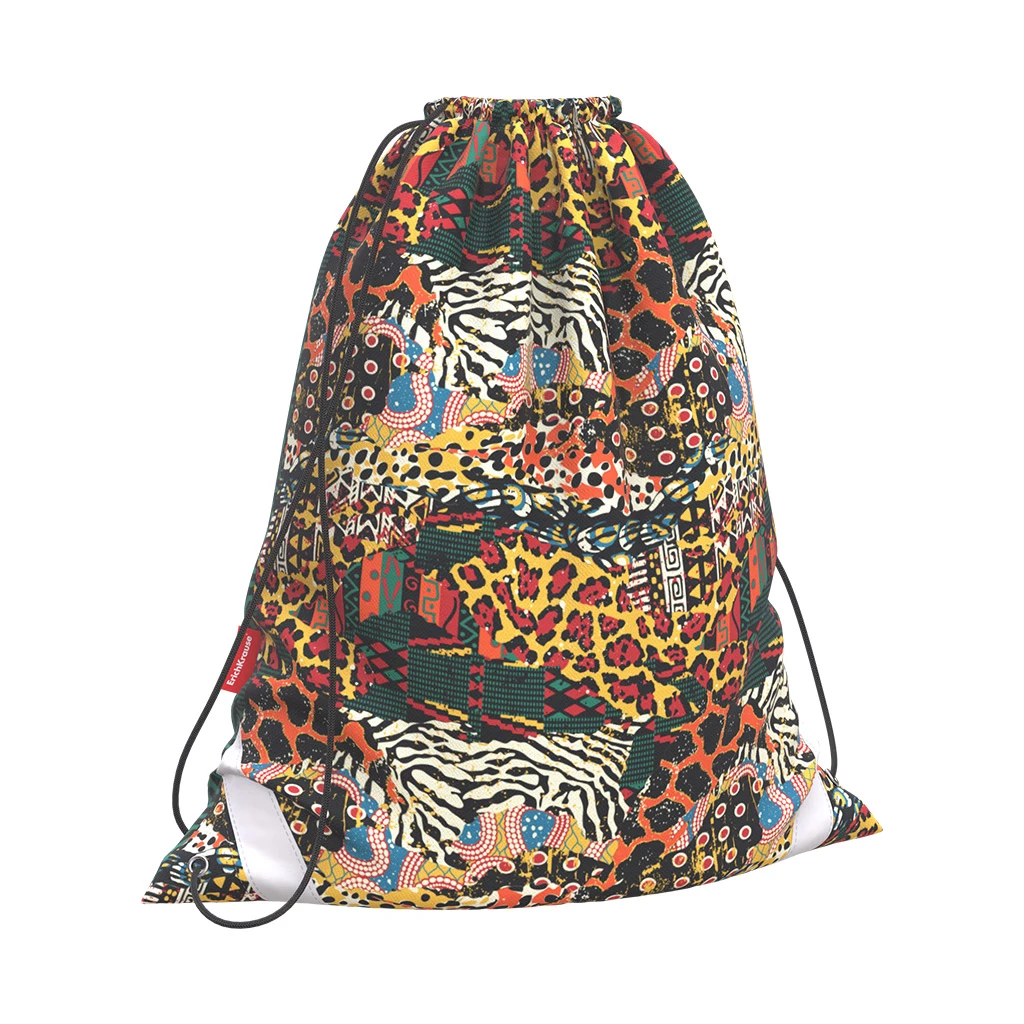 Мешок для обуви Erich Krause® 365x440мм Africa Color Мешок для обуви Erich Krause® 365x440мм Africa Color