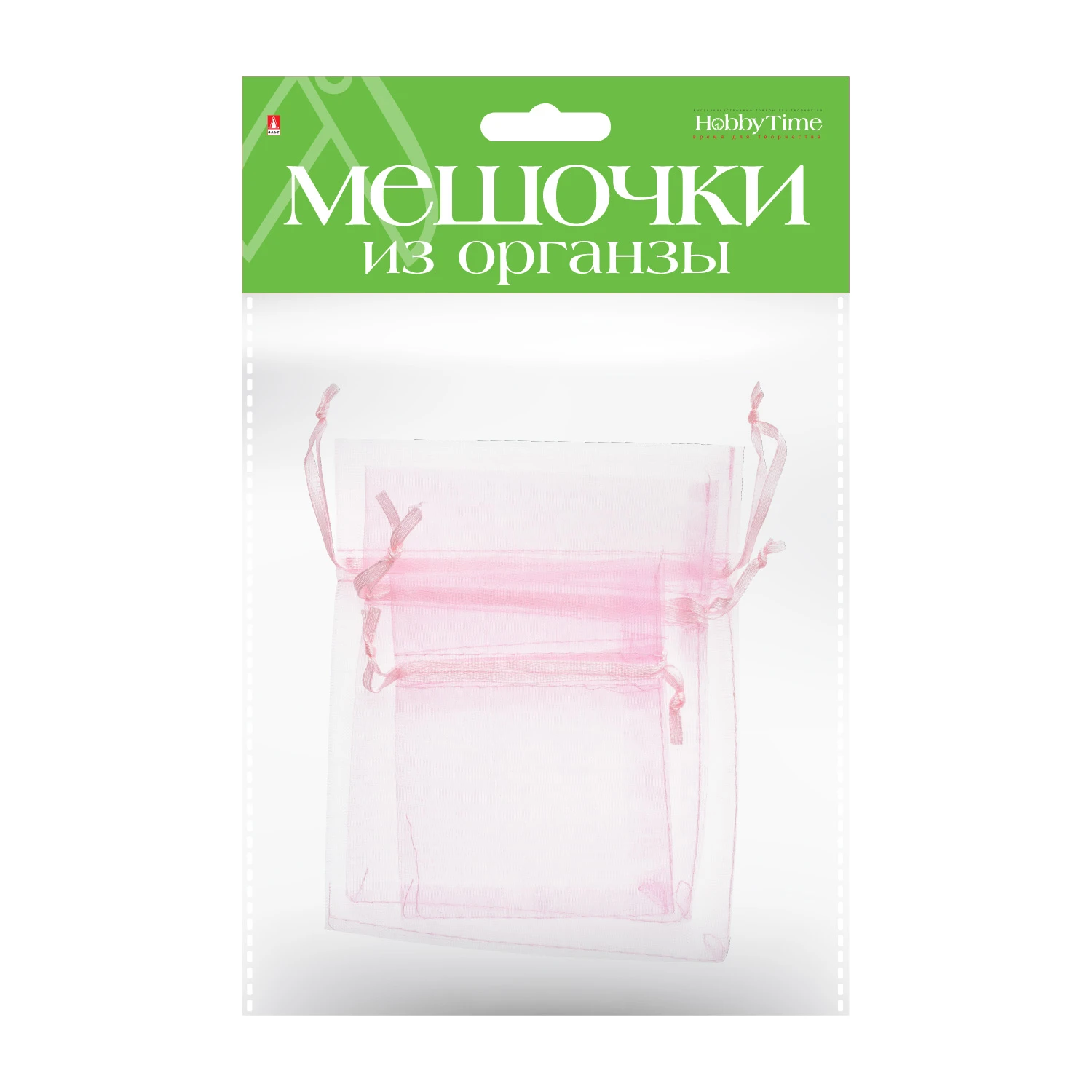 ПОДАРОЧНЫЕ МЕШОЧКИ ИЗ ОРГАНЗЫ, 3 ШТ, 3 Р-РА, З ЦВЕТА