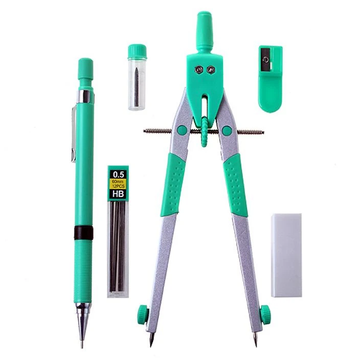 Готовальня 6 предм. "Darvish" циркуль+грифель+карандаш Готовальня 6 предм. "Darvish" циркуль+грифель+карандаш