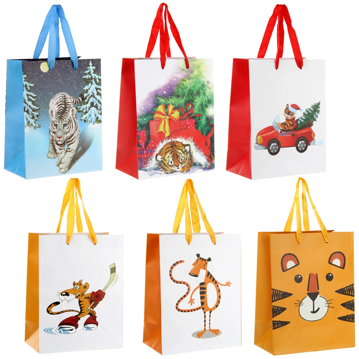 Подарочный пакет, ламинированный, символ года 17.8X22.9X9.8 см. Подарочный пакет, ламинированный, символ года 17.8X22.9X9.8 см.