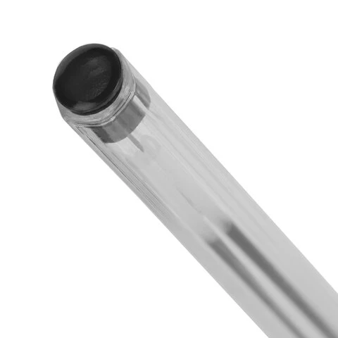 Ручка шариковая STAFF Basic Budget BP-02, письмо 500 м, ЧЕРНАЯ, длина корпуса Ручка шариковая STAFF Basic Budget BP-02, письмо 500 м, ЧЕРНАЯ, длина корпуса