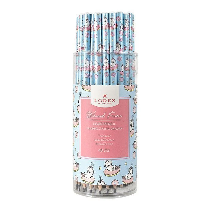 Карандаш чернографит. LOREХ WOOD FREE ILLEGALLY CUTE.UNICORN НВ заточенный Карандаш чернографит. LOREХ WOOD FREE ILLEGALLY CUTE.UNICORN НВ заточенный
