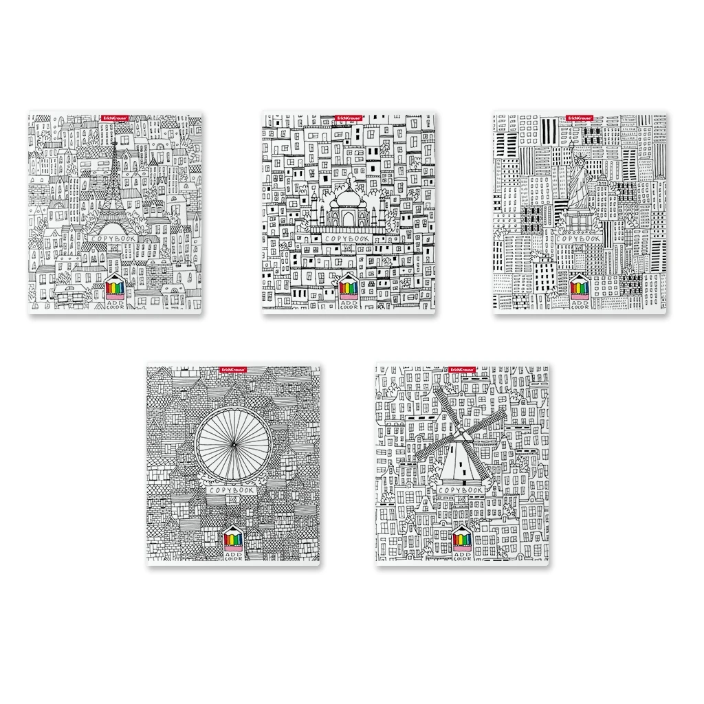 Тетрадь общая ученическая Erich Krause Add Color. Voyage, 48 листов, клетка Тетрадь общая ученическая Erich Krause Add Color. Voyage, 48 листов, клетка