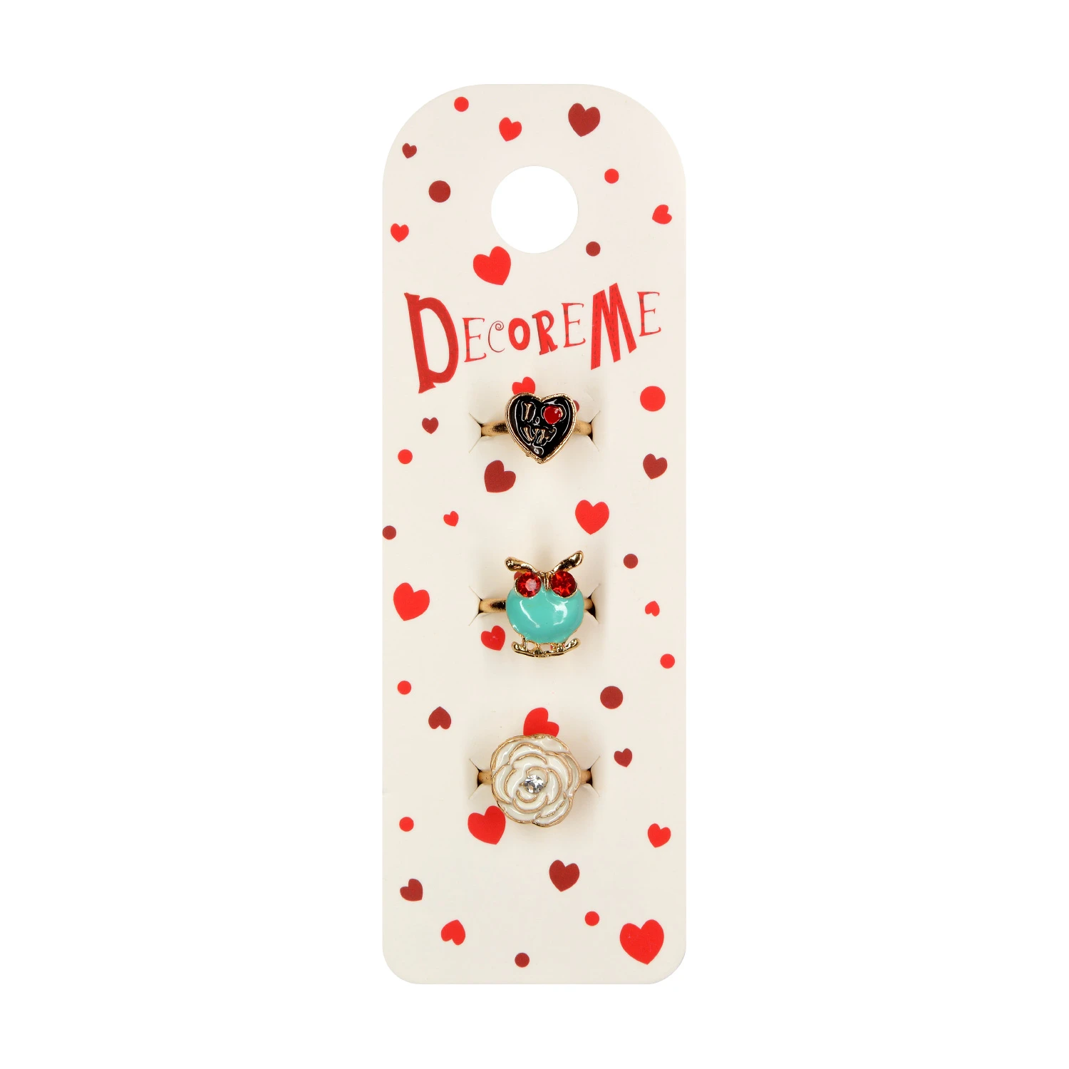 КОЛЬЦО 3 ШТ, 6 ВИДОВ КОЛЬЦО 3 ШТ, 6 ВИДОВ