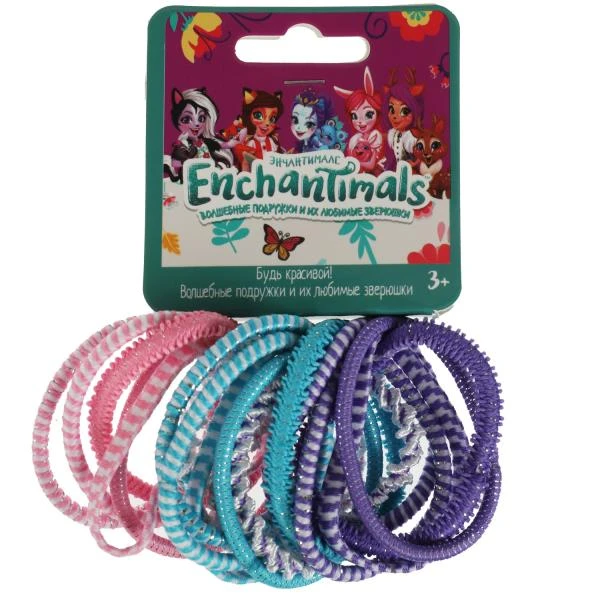 Аксессуары для девочек ЭНЧАНТИМАЛС резинки для волос 18 шт. МИЛАЯ ЛЕДИ