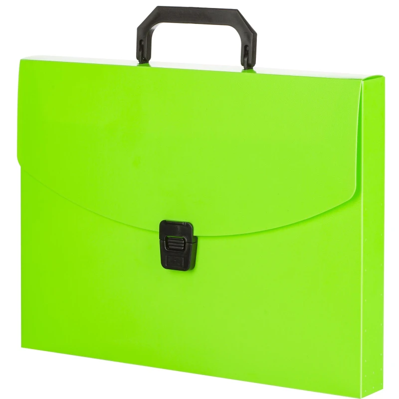 Папка-портфель 1 отделение Attache Neon, зеленый Папка-портфель 1 отделение Attache Neon, зеленый