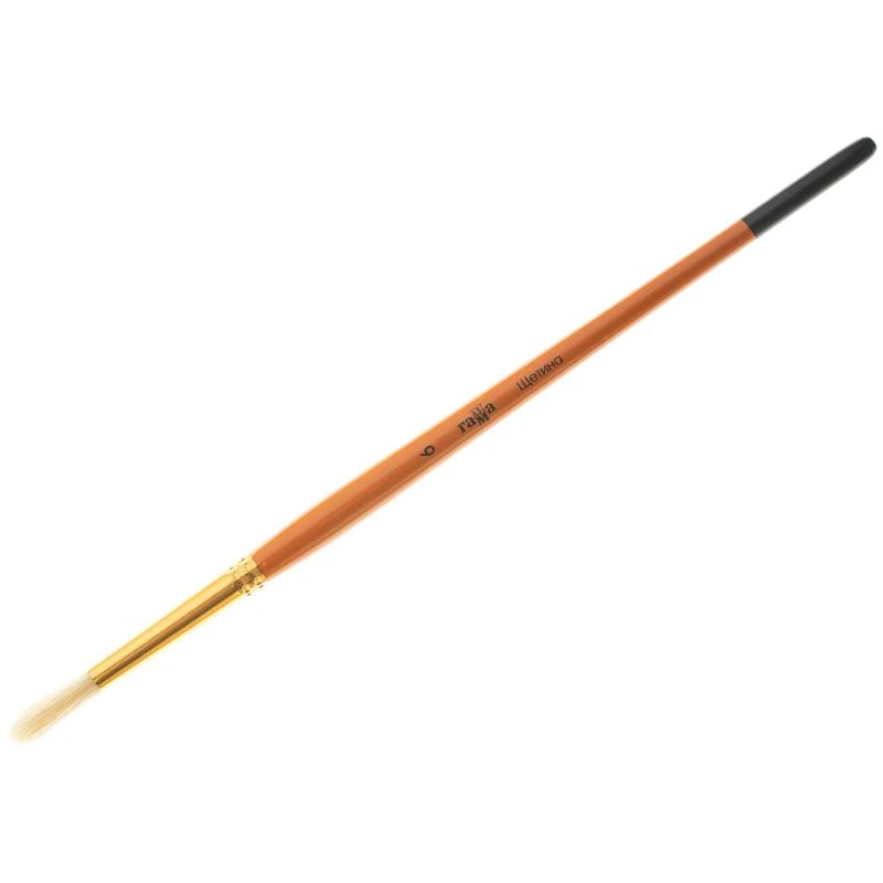 Кисть щетина, Гамма, круглая №06. 280618.05.06 Кисть щетина, Гамма, круглая №06. 280618.05.06