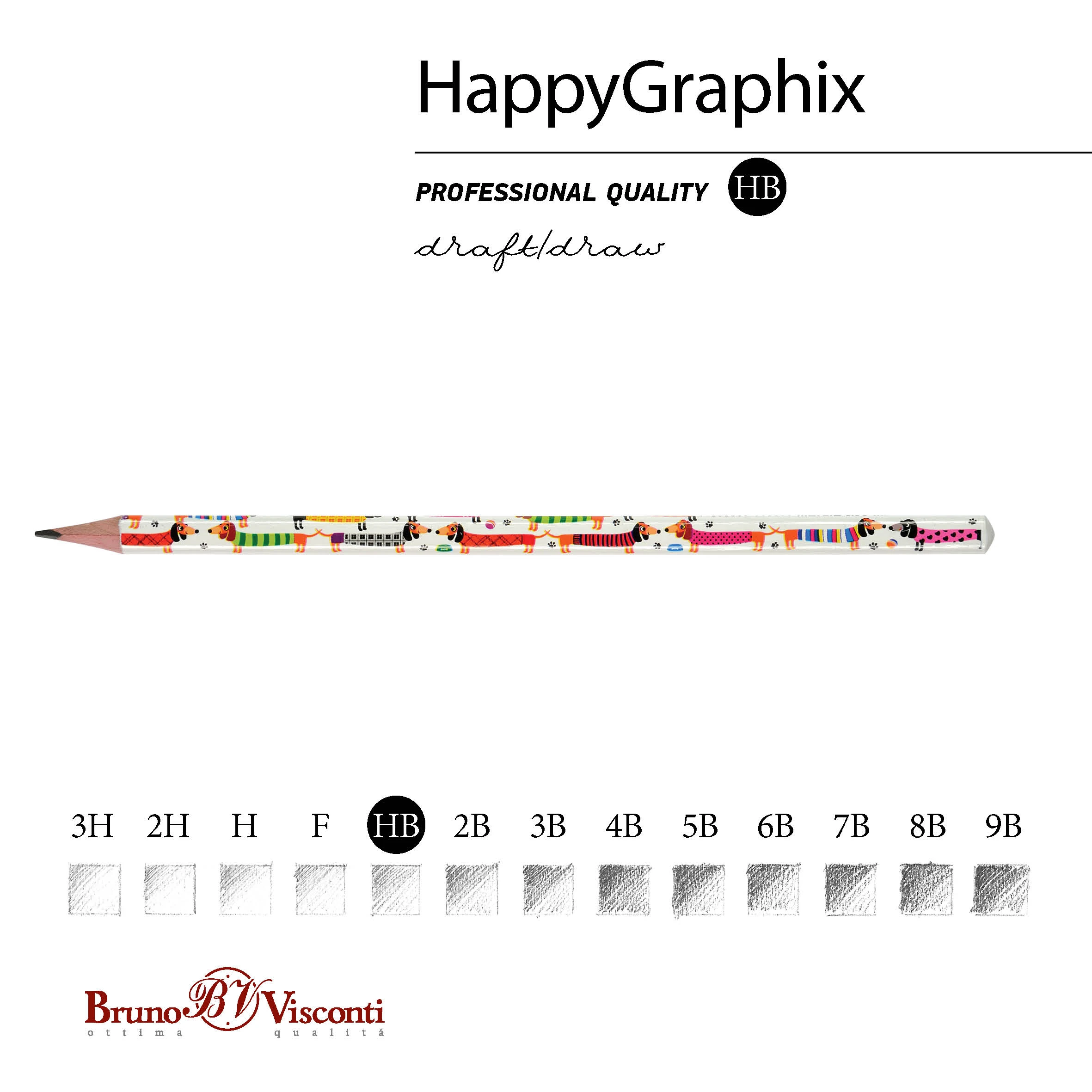 КАРАНДАШ ЧЕРНОГРАФИТОВЫЙ "HappyGraphix" ТАКСЫ НВ КАРАНДАШ ЧЕРНОГРАФИТОВЫЙ "HappyGraphix" ТАКСЫ НВ
