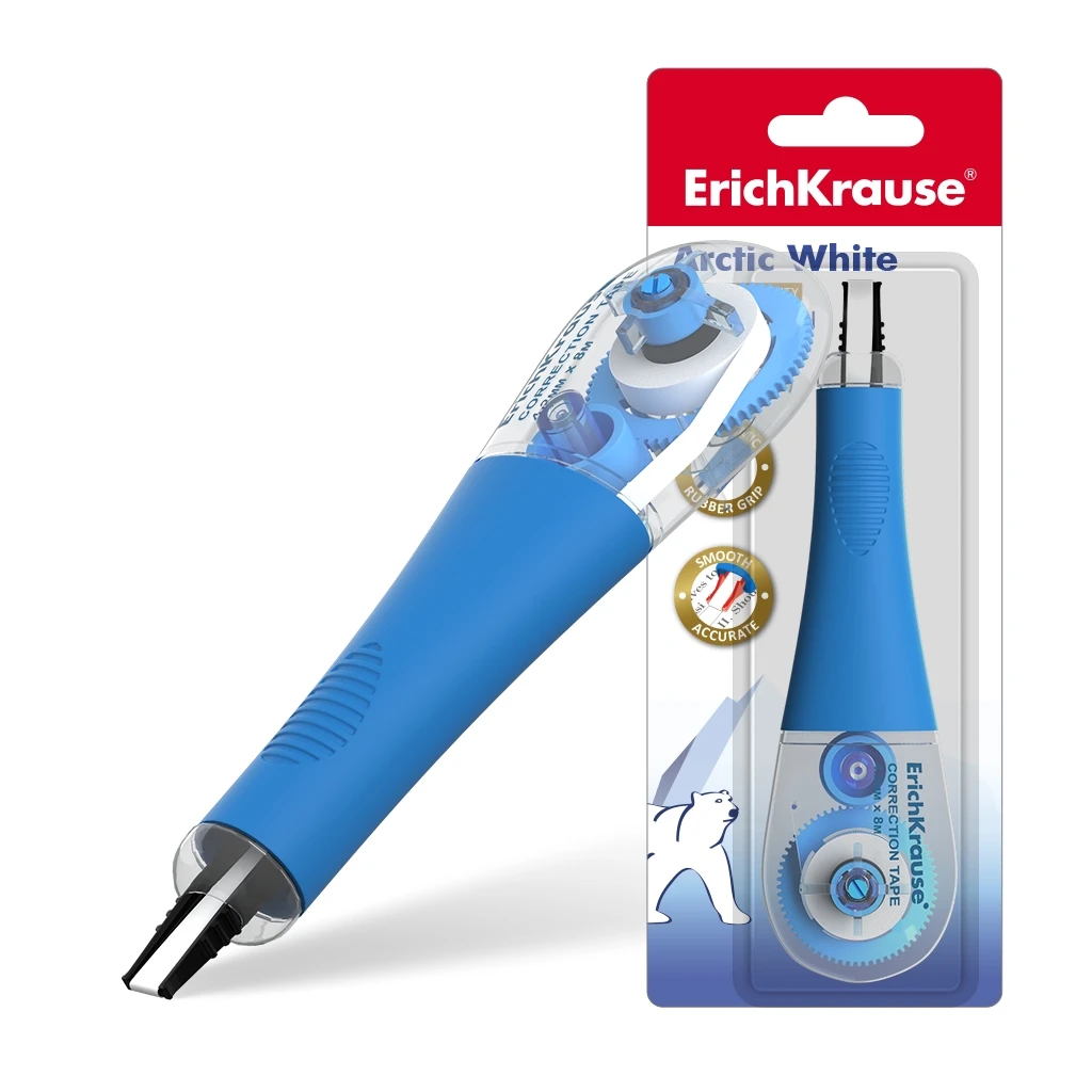 Корректирующая лента Erich Krause Arctic white, 4.2мм х 8м (в блистере по 1 шт.)