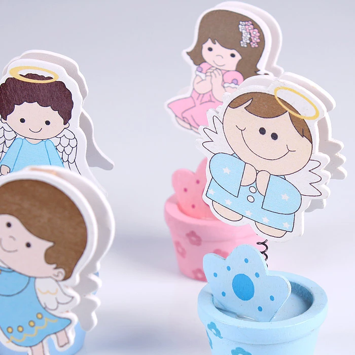 Сувенир "Ангелочек" зажим деревянный ассорти Сувенир "Ангелочек" зажим деревянный ассорти