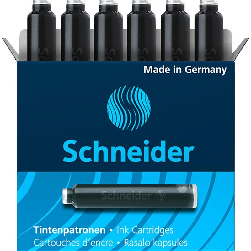 Картриджи чернильные Schneider черные, 6шт. 6601 Картриджи чернильные Schneider черные, 6шт. 6601