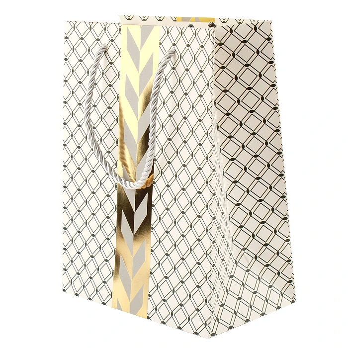 Пакет подарочный 23*18*10см "Darvish" ассорти узоры