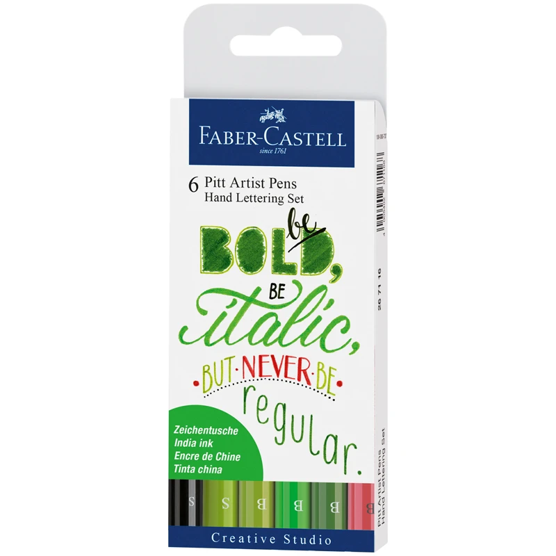 Набор капиллярных ручек Faber-Castell "Pitt Artist Pen Lettering"