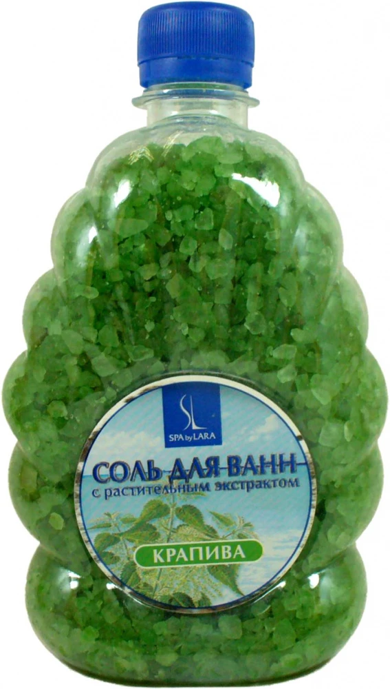 Соль РАКУШКА для ванн 600гр. Крапива (Линстэк)