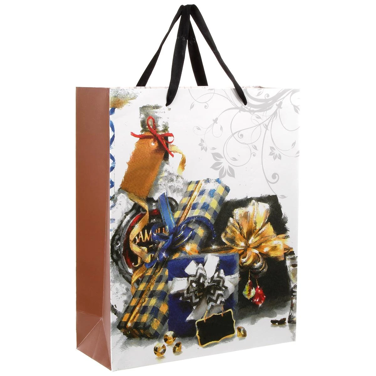 Подарочный пакет больш. 26x32x10см, ламинированный Подарочный пакет больш. 26x32x10см, ламинированный