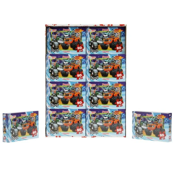 Пазлы. Суперджипы. 80 деталей. 130х90х24мм. Умные игры Пазлы. Суперджипы. 80 деталей. 130х90х24мм. Умные игры