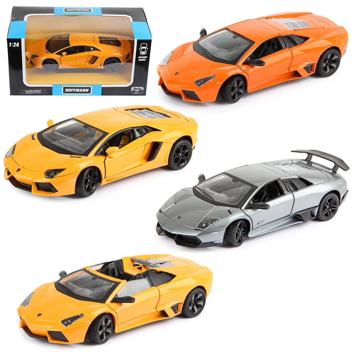 Машина металлическая Lamborghini 1:24