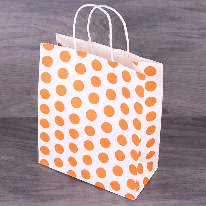 Пакет подарочный 28*22*11см "Darvish" ассорти горошек, полоска