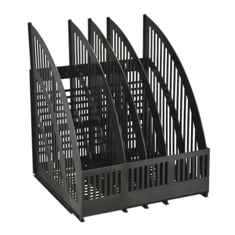 Лоток для бумаг вертикальный Стамм "Line", сборный, 4 отделения, Лоток для бумаг вертикальный Стамм "Line", сборный, 4 отделения,