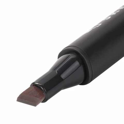 Маркер для скетчинга двусторонний 1 мм - 6 мм BRAUBERG ART CLASSIC, ТЕПЛЫЙ СЕРЫЙ Маркер для скетчинга двусторонний 1 мм - 6 мм BRAUBERG ART CLASSIC, ТЕПЛЫЙ СЕРЫЙ