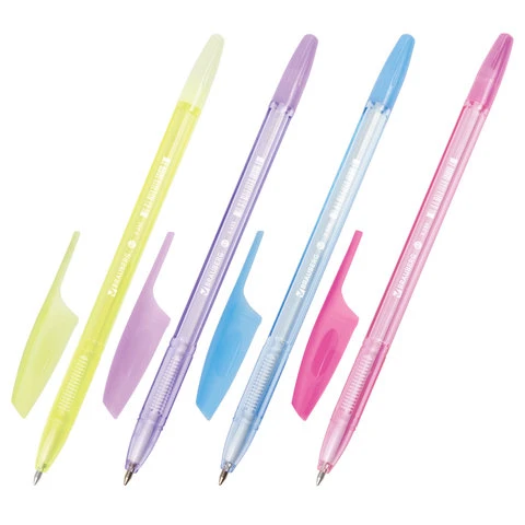 Ручка шариковая BRAUBERG "X-333" PASTEL, СИНЯЯ, корпус Ручка шариковая BRAUBERG "X-333" PASTEL, СИНЯЯ, корпус