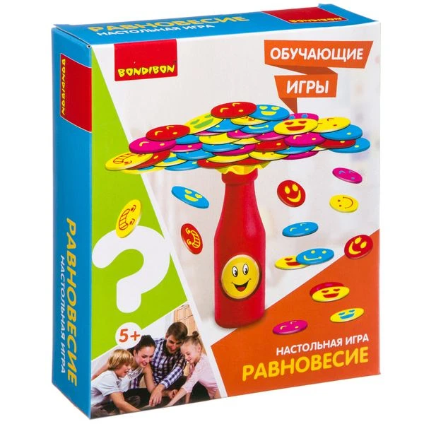 Обучающие игры Bondibon Настольная игра «РАВНОВЕСИЕ», BOX 14.2x4x17.2. ВВ3153-1 Обучающие игры Bondibon Настольная игра «РАВНОВЕСИЕ», BOX 14.2x4x17.2. ВВ3153-1