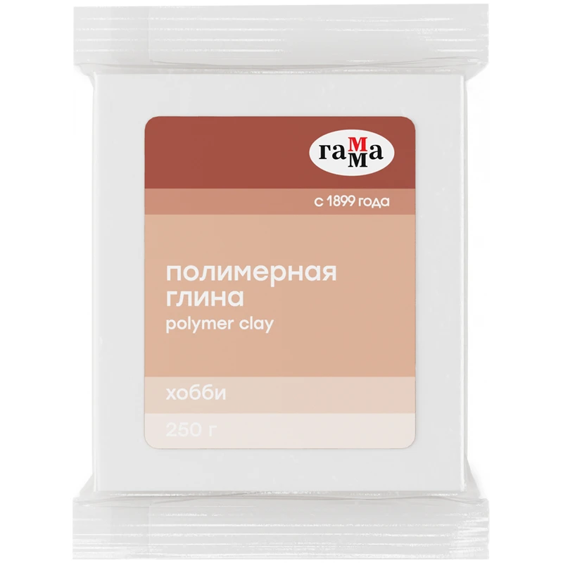 Полимерная глина Гамма "Хобби", прозрачный, 250г. Полимерная глина Гамма "Хобби", прозрачный, 250г.