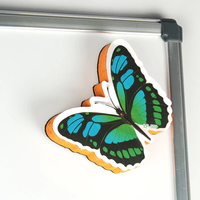 Губка-стиратель магнитная (для маркерной доски) "Бабочка"