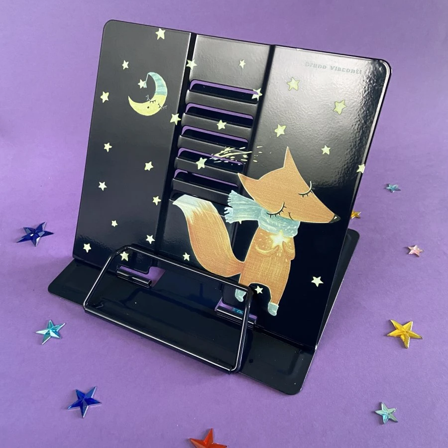 ПОДСТАВКА ДЛЯ КНИГ "ВОЛШЕБНЫЙ ЛИС" с регулируемым наклоном (металл.) ПОДСТАВКА ДЛЯ КНИГ "ВОЛШЕБНЫЙ ЛИС" с регулируемым наклоном (металл.)