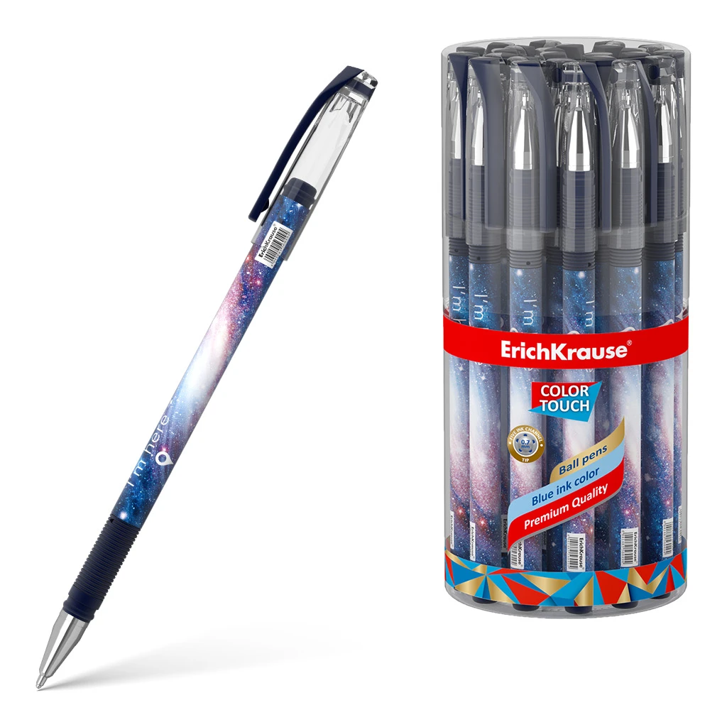 Ручка шариковая Erich Krause® ColorTouch® Space, цвет чернил синий Ручка шариковая Erich Krause® ColorTouch® Space, цвет чернил синий