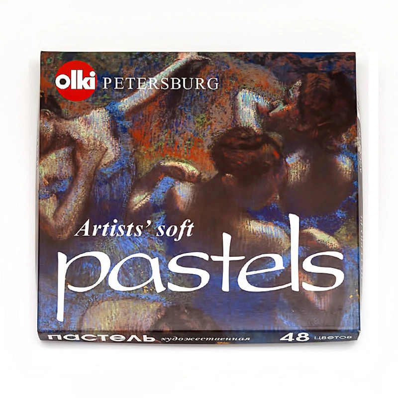 Пастель Olki Soft Ассорти 48 цв. сухая 0021 971992