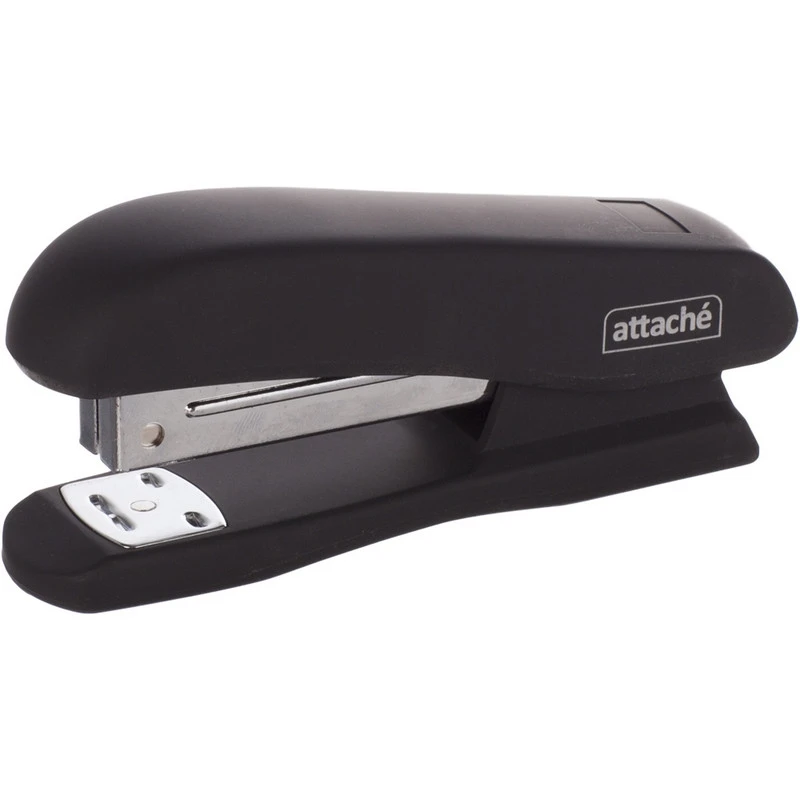 Степлер Attache Comfort до 20 лист, soft touch покрытие, черн, №24/6, 26/6