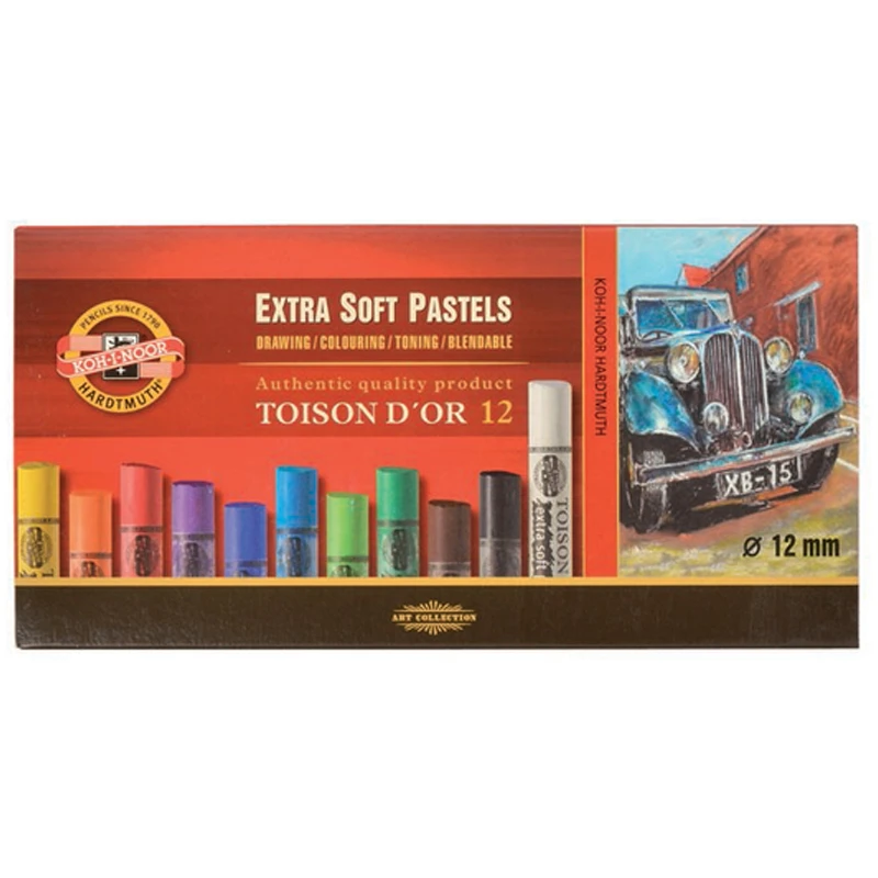 Пастель художественная Koh-I-Noor "Toison D'or Extra Soft 8552", Пастель художественная Koh-I-Noor "Toison D'or Extra Soft 8552",