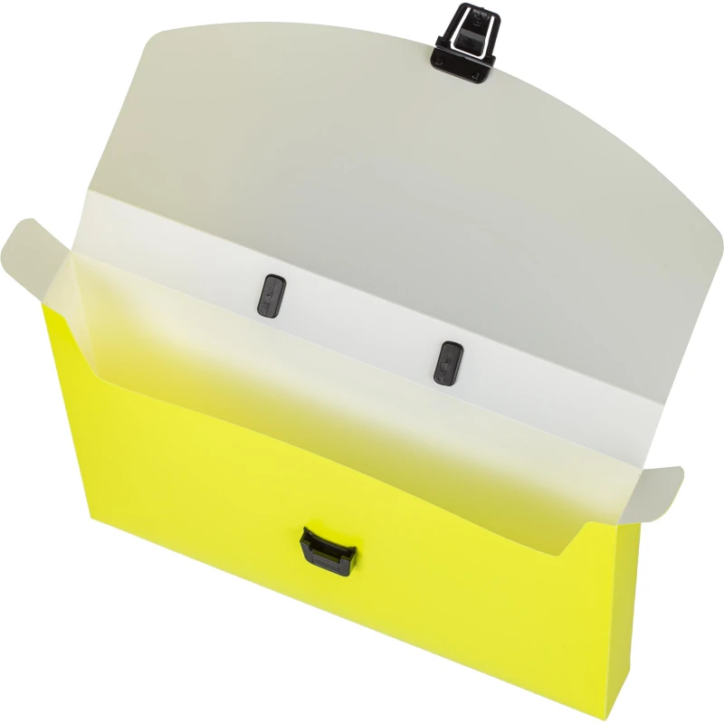 Папка-портфель 1 отделение Attache Neon, желтый Папка-портфель 1 отделение Attache Neon, желтый