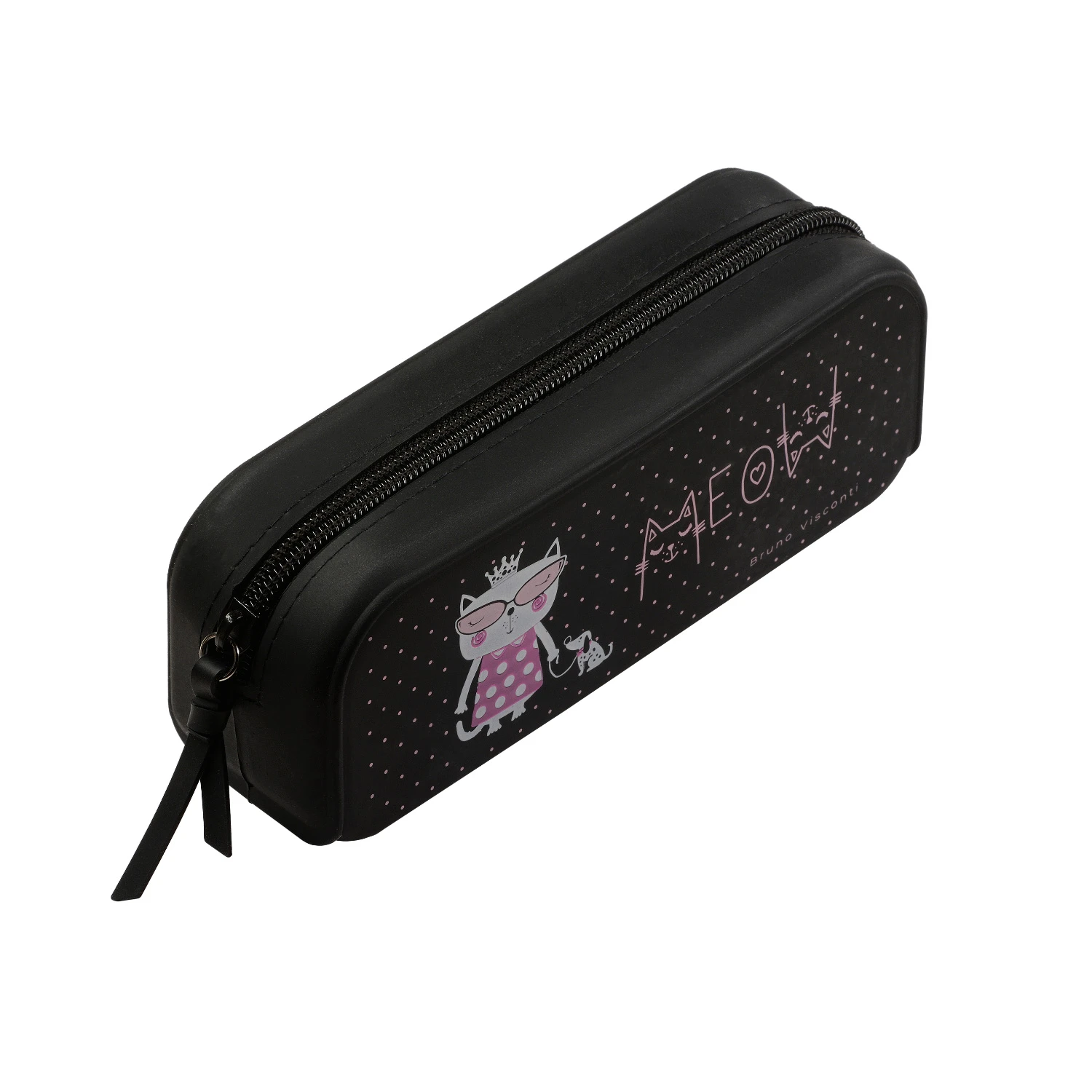 ПЕНАЛ НА МОЛНИИ, "GINZA CATS.КОШЕЧКА НА ПРОГУЛКЕ", СИЛИКОН, 180 х 50 х ПЕНАЛ НА МОЛНИИ, "GINZA CATS.КОШЕЧКА НА ПРОГУЛКЕ", СИЛИКОН, 180 х 50 х