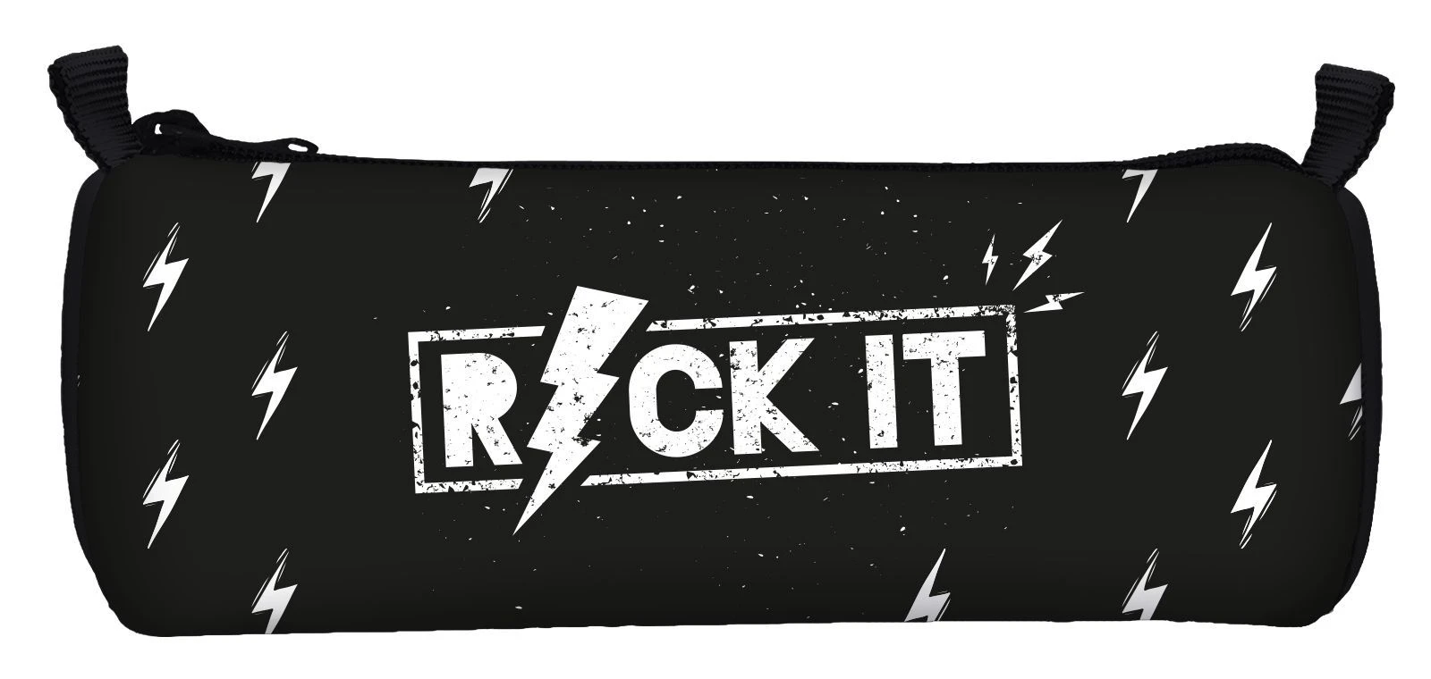 Пенал-тубус 1 секционный Schoolformat ROCK IT, 210х65 мм, ткань с подкладом Пенал-тубус 1 секционный Schoolformat ROCK IT, 210х65 мм, ткань с подкладом