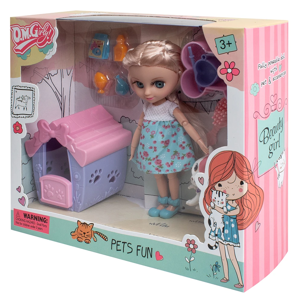 Игровой набор "Кукла Тина с питомцем" Игровой набор "Кукла Тина с питомцем"