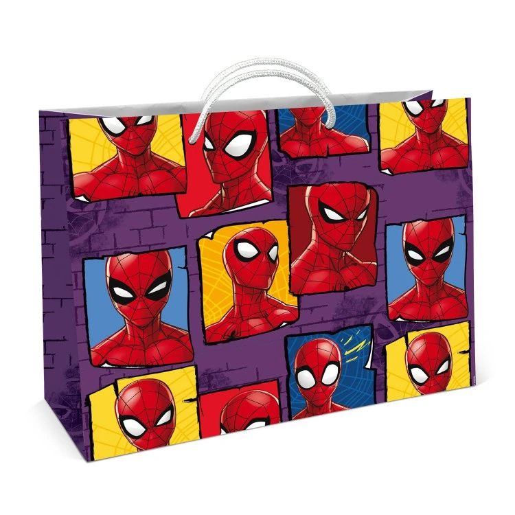 Spiderman. Пакет подарочный большой - 2, 400*300*140 мм