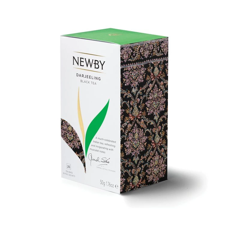 Чай Newby Дарджилинг черный 25 пакетиков Чай Newby Дарджилинг черный 25 пакетиков