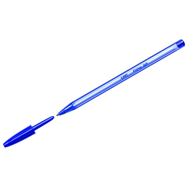 Ручка шариковая Bic "Cristal Soft" синяя, 1,2мм. 951434 Ручка шариковая Bic "Cristal Soft" синяя, 1,2мм. 951434
