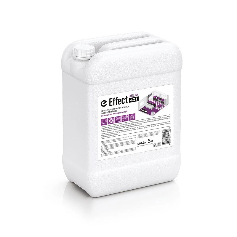 Профессиональная химия Effect DELTA 401 для мытья поверхност высокопенн 5л Профессиональная химия Effect DELTA 401 для мытья поверхност высокопенн 5л