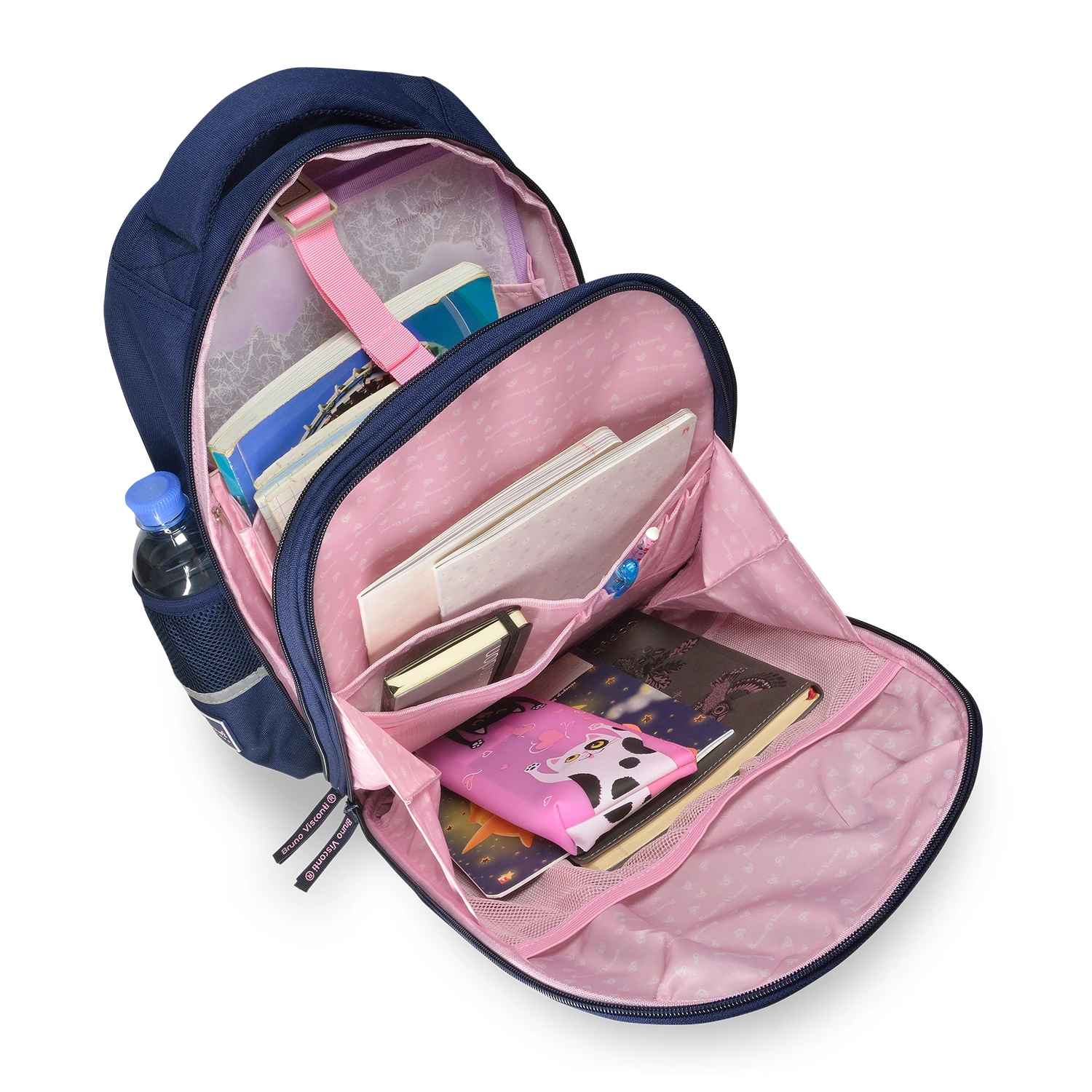 РЮКЗАК- ОБЛЕГЧЕННАЯ КАПСУЛА СИНИЙ С ЭРГОНОМИЧНОЙ СПИНКОЙ