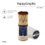 КАРАНДАШ ЧЕРНОГРАФИТОВЫЙ "HappyGraphix" ЩЕНОК С БУКЕТОМ НВ