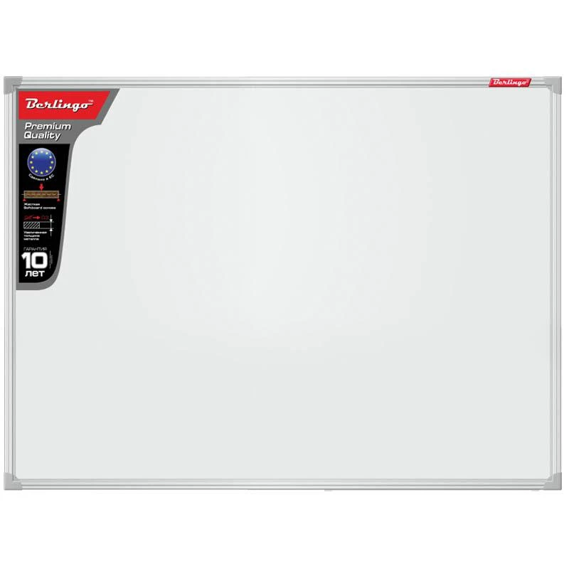 Доска магнитно-маркерная 45*60 Premium, алюминиевая рамка, полочка: SDm_02030