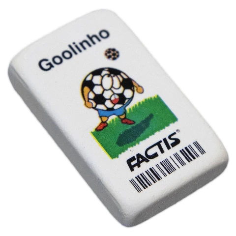 Резинка стирательная FACTIS Goolinho (Испания), прямоугольная, 40х24х10 мм,