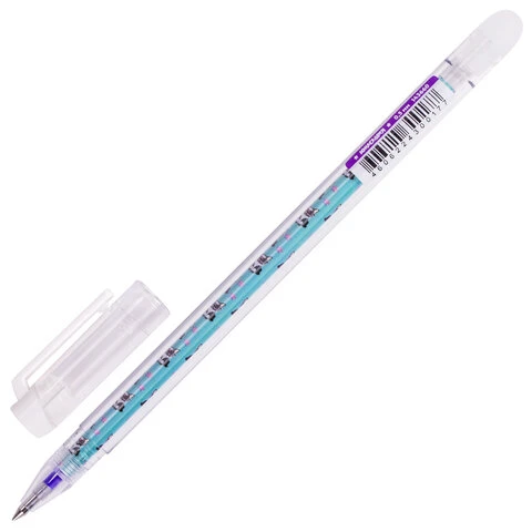 Ручки стираемые гелевые ЮНЛАНДИЯ "Зверушки", НАБОР 3 штуки, СИНИЕ,