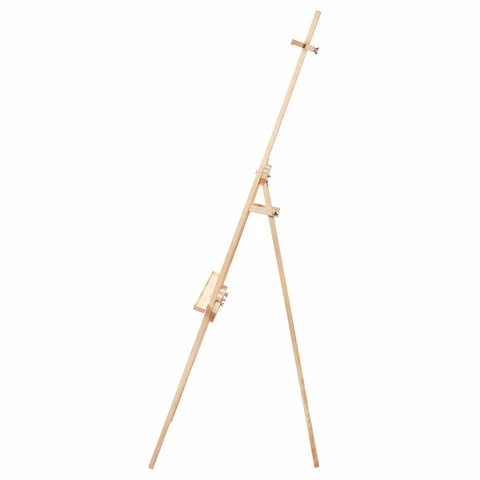 Мольберт напольный из липы "Лира", 67х162х48 см, высота холста до 100 Мольберт напольный из липы "Лира", 67х162х48 см, высота холста до 100