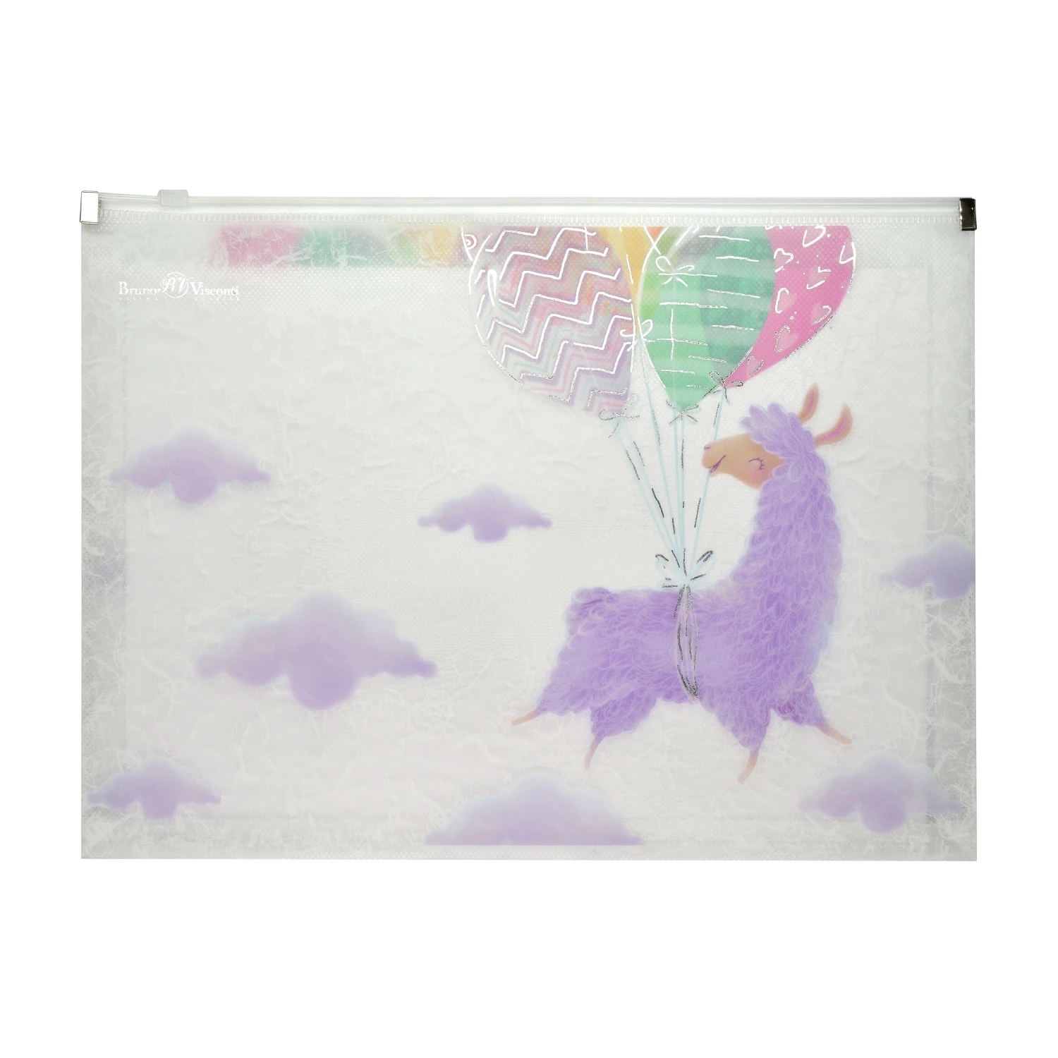 ПАПКА С ПЛАСТИКОВОЙ ЗАСТЕЖКОЙ, "ЛАВАНДОВЫЕ ЛАМЫ", А4, 2 ВИДА ПАПКА С ПЛАСТИКОВОЙ ЗАСТЕЖКОЙ, "ЛАВАНДОВЫЕ ЛАМЫ", А4, 2 ВИДА