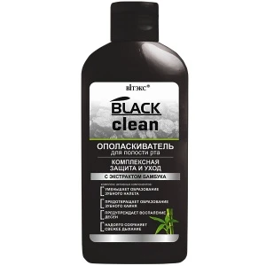 ВИТЭКС BLACK CLEAN Ополаскиватель для полости рта КОМПЛЕКСНАЯ ЗАЩИТА и УХОД