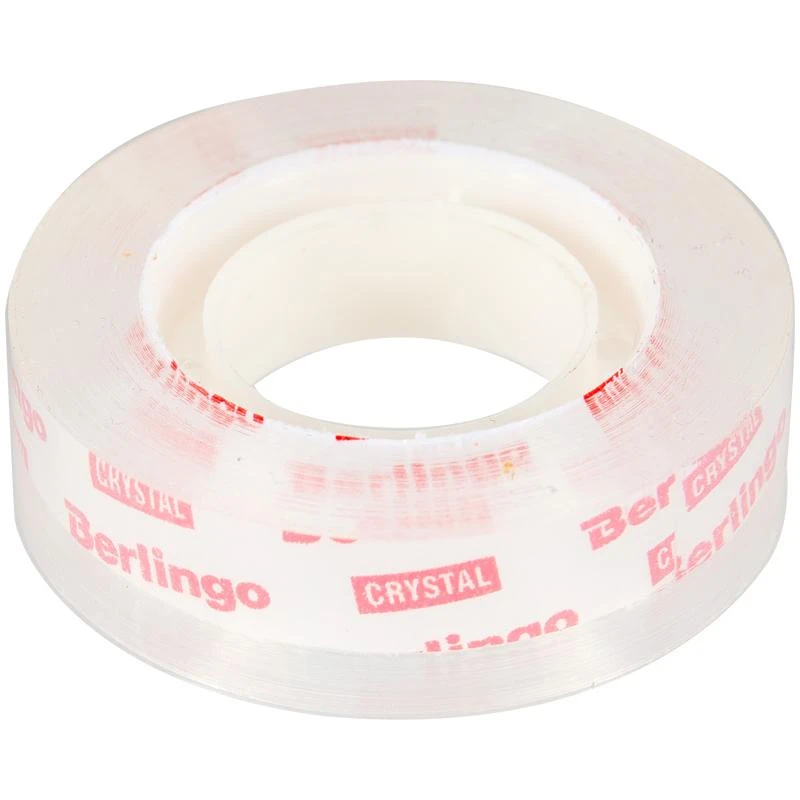 Клейкая лента 12мм*33м, Berlingo, кристально-прозрачная. CT_1230